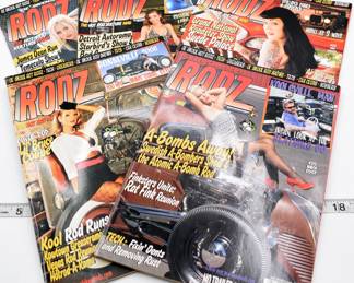 Lot of 5 Ol School Rodz Magazines-2007