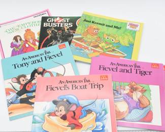 Lot of Misc Books-Most are American Tail McDonald's 1986