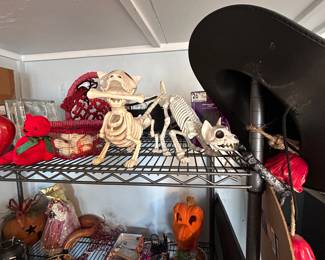 Halloween Decor ( this is in the barn buildig)