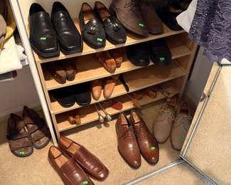 Men's dress shoes including Calvin Klein and To Boot New York