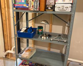 Vintage table games and outdoor games.