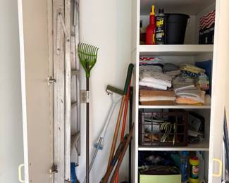 rake, shovel and cleaning products