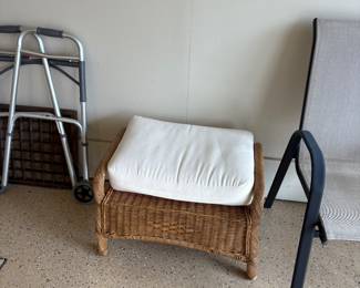 Second Ottoman, in Garage