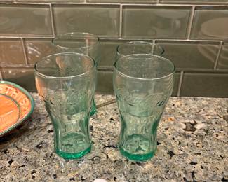 Vintage small Coca Cola dishes