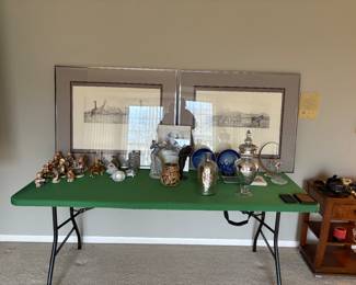 Collectibles, wall art and other items