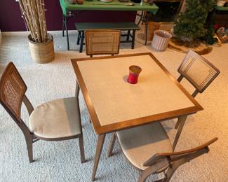 Vintage Stackmore Table and Chairs