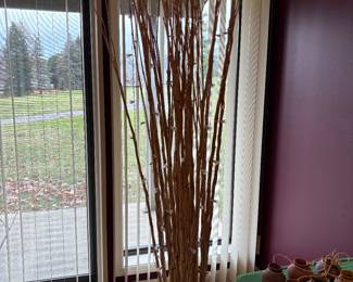 Decorative bamboo piece