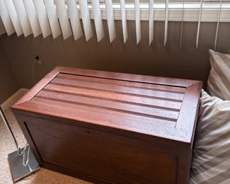 Wooden chest 