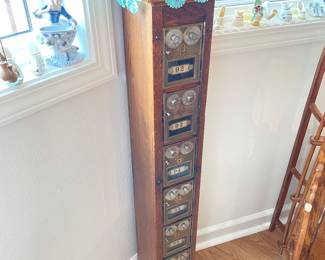 vintage post office boxes