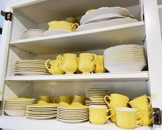 set of vintage china, large