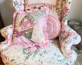 side chair, wingback