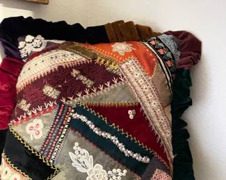 decor, vintage pillow