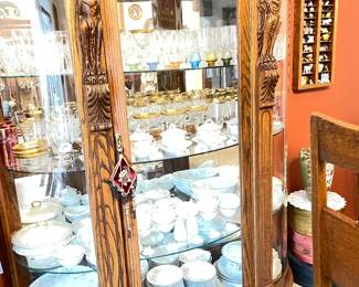 vintage china cabinet