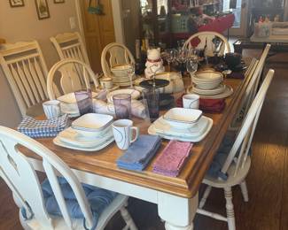 Dining Table with 6 Chairs