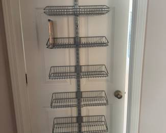 Over the Door Storage Rack for DVD’s