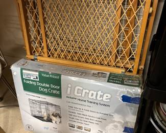 Doggie Crate & Gates