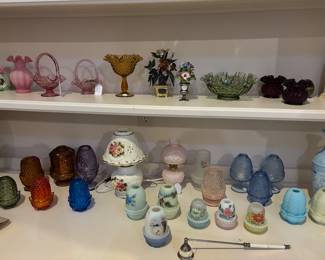 Fenton & Fairy Lamps