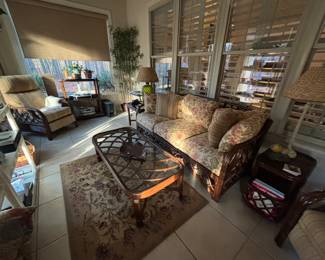 6 Piece Bamboo Sunroom Furniture