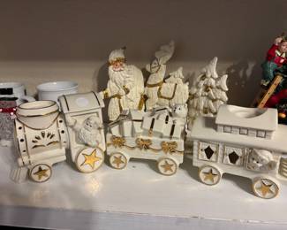 Vintage Mikasa Christmas Train