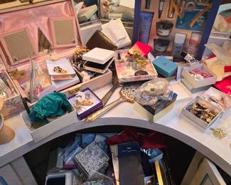 Perfume, jewelry, cosmetics and more