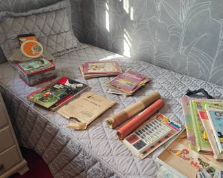 Vintage toys and games