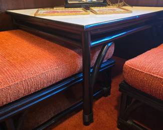 Vogue Rattan end table