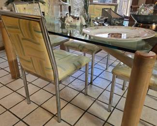 That MCM feels in this one, one of a kind set.. the chairs are easy $150 each