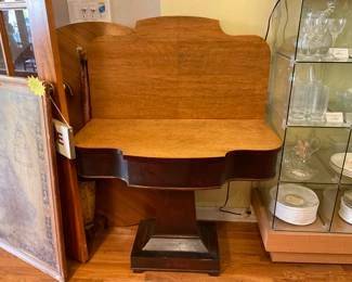 English game table. Fully opens up flat. $150 + tax