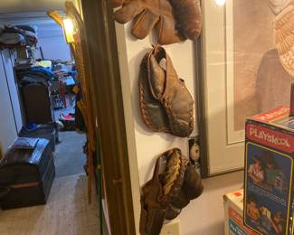 Will someone tell Shoeless Joe to quit hanging his glove on the wall?