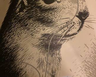 We love the black footed ferret. Please don't steal from estate sales or you will be a red handed weasel.