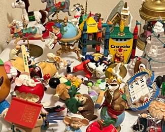 Hundreds of Hallmark Keepsake Ornaments (New) 