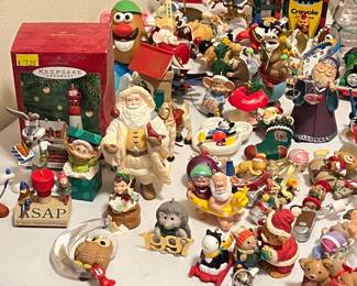 Hundreds of Hallmark Keepsake Ornaments (New) 