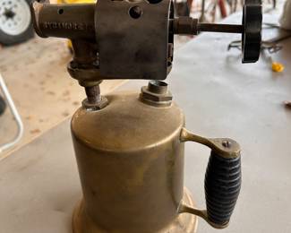 vintage brass blow torch