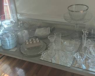 Fostoria and crystal