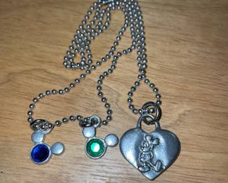 Mickey Mouse necklace