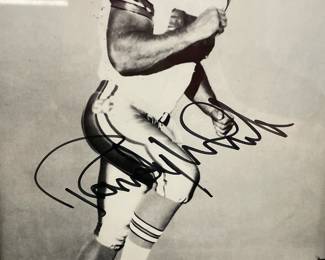 Sign, Dallas Cowboys, Randy,White photo