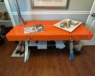 Jonathan Adler Orange Desk