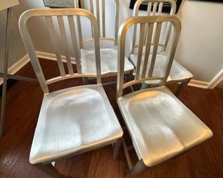 Emeco aluminum Navy Chairs