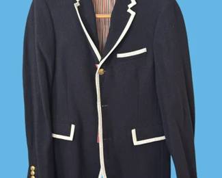Neiman Marcus x Target navy blue blazer.