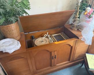 Works. Needs some TLC but works! Radio sounds great!