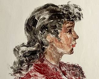 Clyde Singer monoprint