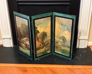 Bespoke English countryside trifold