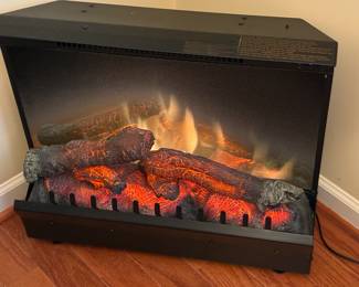 Nice electric corner fireplace