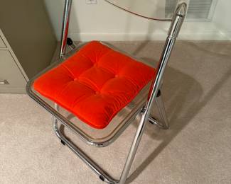 Modern Lucite Folding Chair