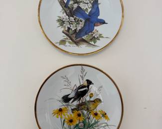 Many Boehm Bird Plates