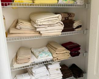 Vintage Sheets and Towels