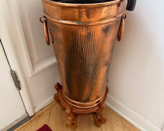 Copper Umbrella Stand