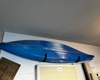 #132 Hard Plastic Canoe - Approx 12' long end to end $200.00