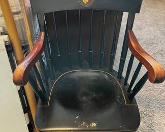 #68 Cornell University Black Rocking Chair $75.00