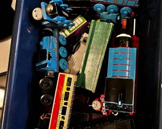 #174 Thomas the Train - set of 16 Engines (mostly) $25.00